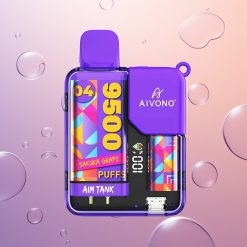 Aivono Aim Tank 9500 Blomstrende Kirsebær Druer 18ml 650mAh