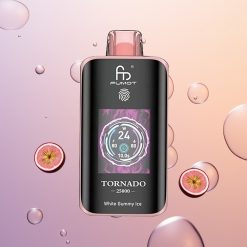 Fumot Tornado 25000 Kiwisken Passionsfrugt Guava HD Skærm Type-C