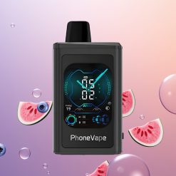 JNR PhoneVape 30000 Blåbær Vandmelon Turbo Skærm