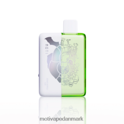 MOTI Duo 9000 engangsvape (5%, 9000 pust) sur æbleis NXFN65 MOTI Vape Pods Danmark
